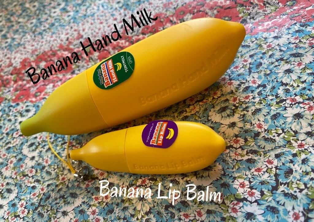 Banana Lip Balm and Hand Milk Banana Lip Balm and Hand Milk
