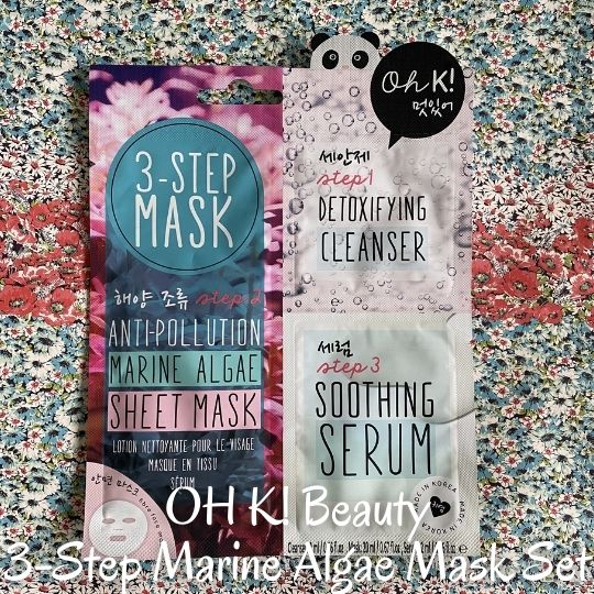 5. OH K! Beauty - 3-Step Marine Algae Mask Set 5. OH K! Beauty - 3-Step Marine Algae Mask Set