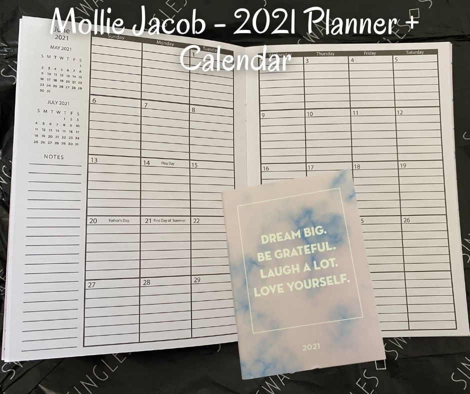 Mollie Jacob - 2021 Planner + Calendar Mollie Jacob - 2021 Planner + Calendar