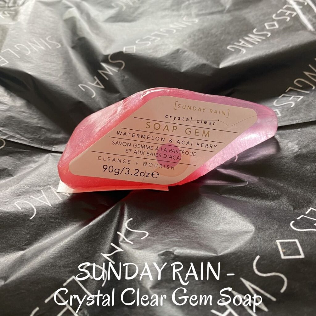SUNDAY RAIN - Crystal Clear Gem Soap SUNDAY RAIN - Crystal Clear Gem Soap