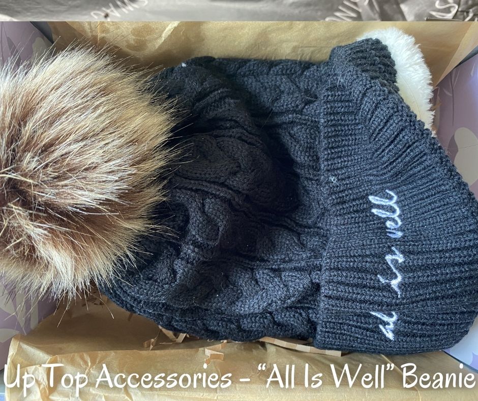 Up Top Accessories - “All Is Well” Beanie Up Top Accessories - “All Is Well” Beanie