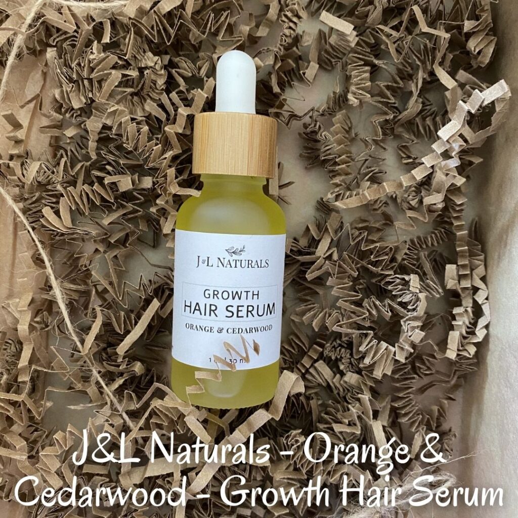 J&L Naturals - Orange & Cedarwood - Growth Hair Serum J&L Naturals - Orange & Cedarwood - Growth Hair Serum