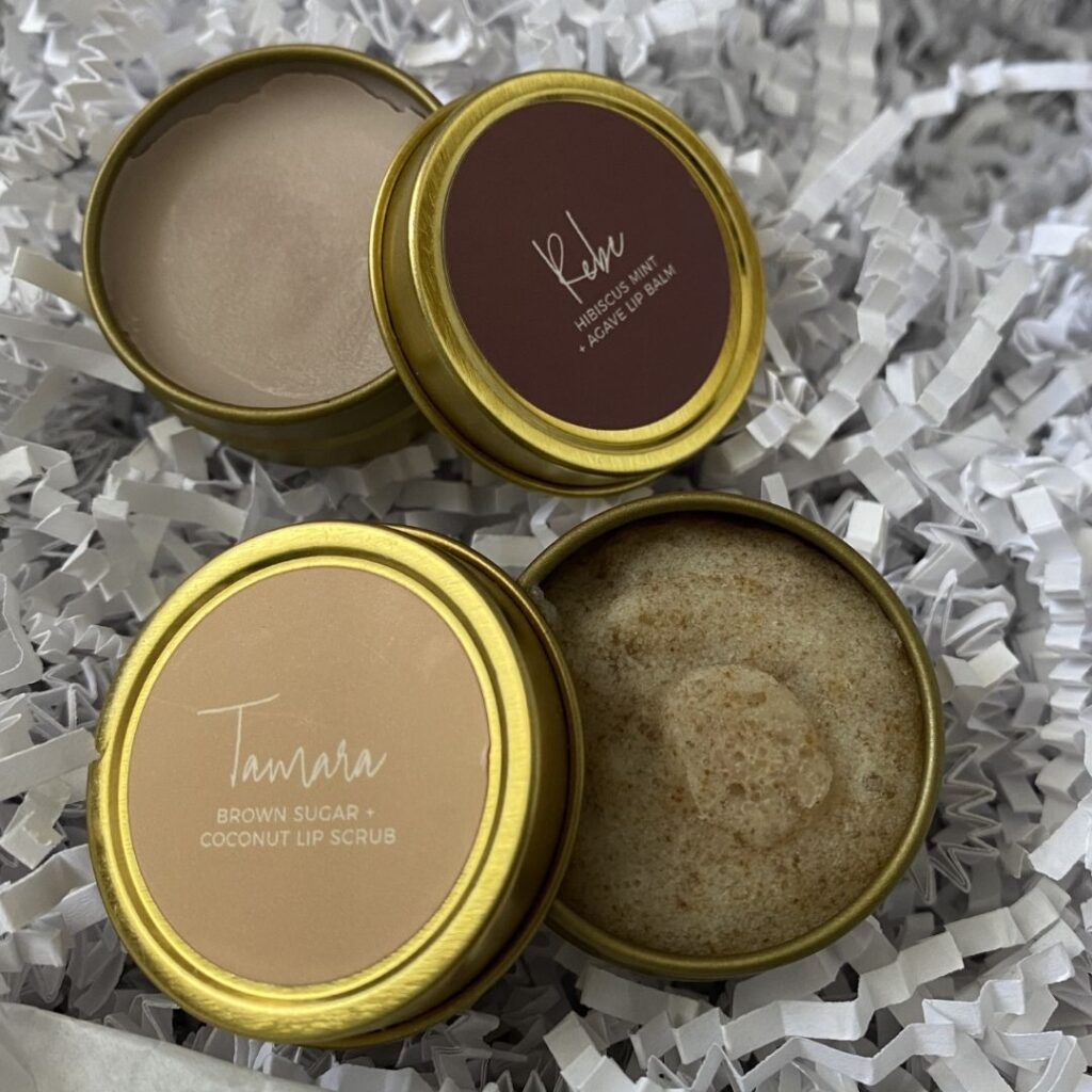 Tamara Brown Sugar + Coconut Lip Scrub - Becalia Botanicals