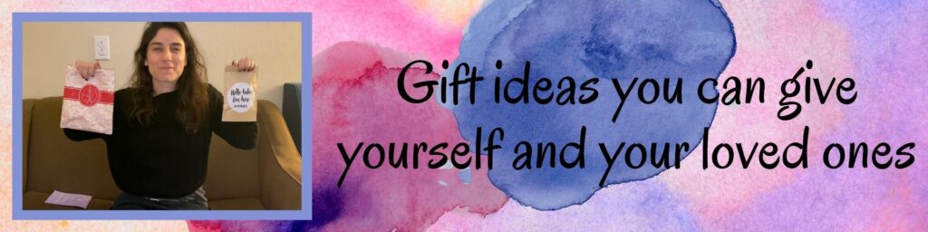 Here are a few great gift ideas you can give yourself and your loved ones: Here are a few great gift ideas you can give yourself and your loved ones:
