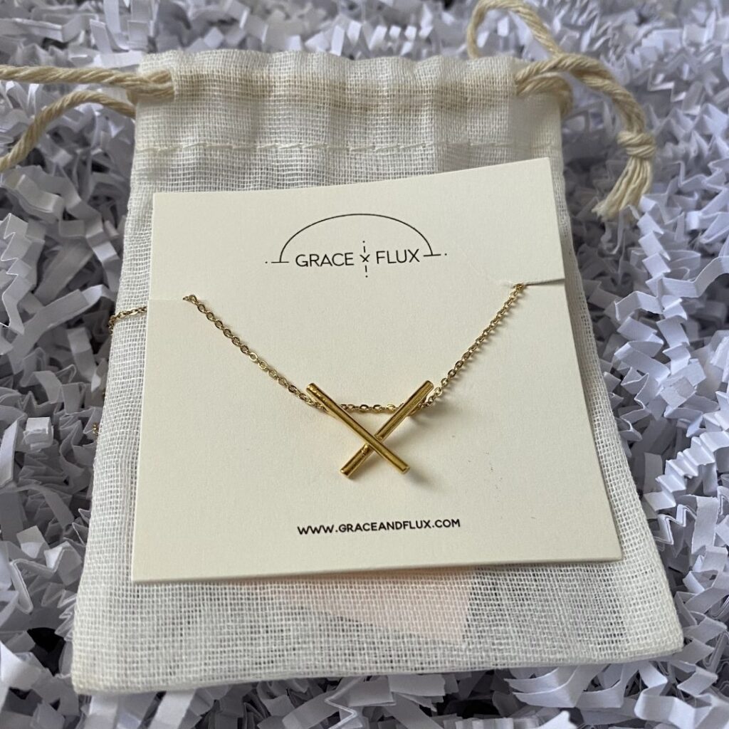 Mini X Necklace - Grace and Flux Mini X Necklace - Grace and Flux