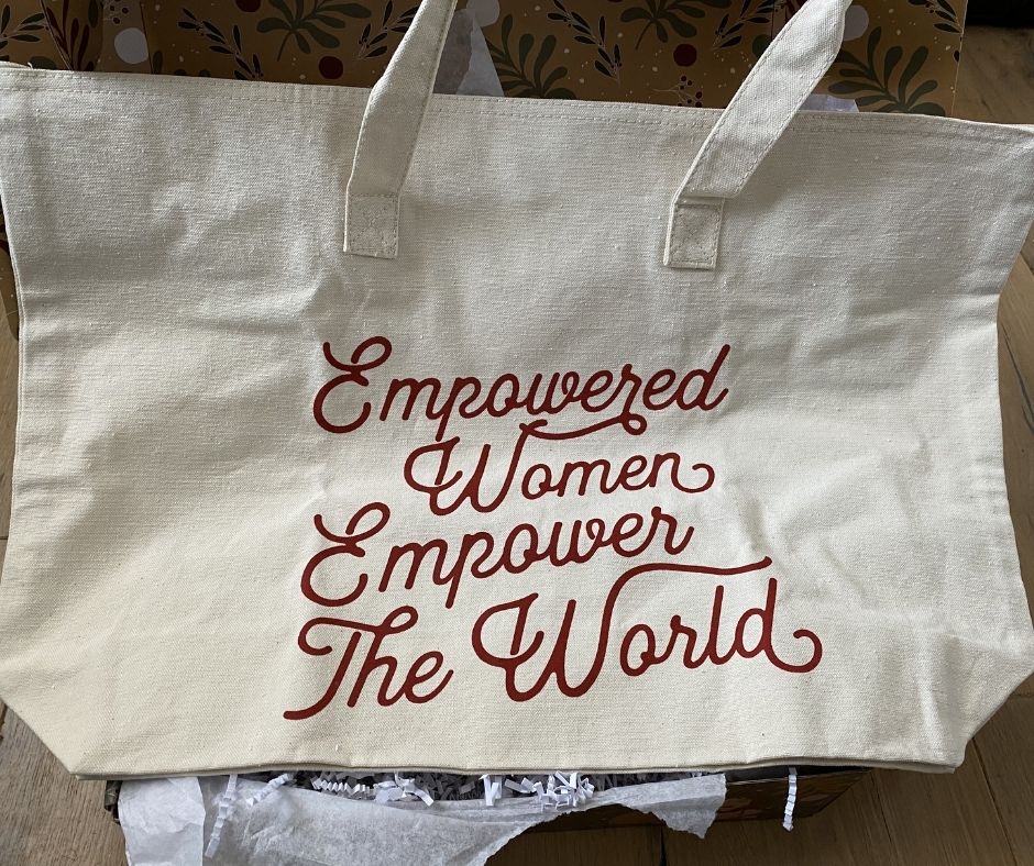 Empowered Women Empower The World Large Tote Empowered Women Empower The World Large Tote