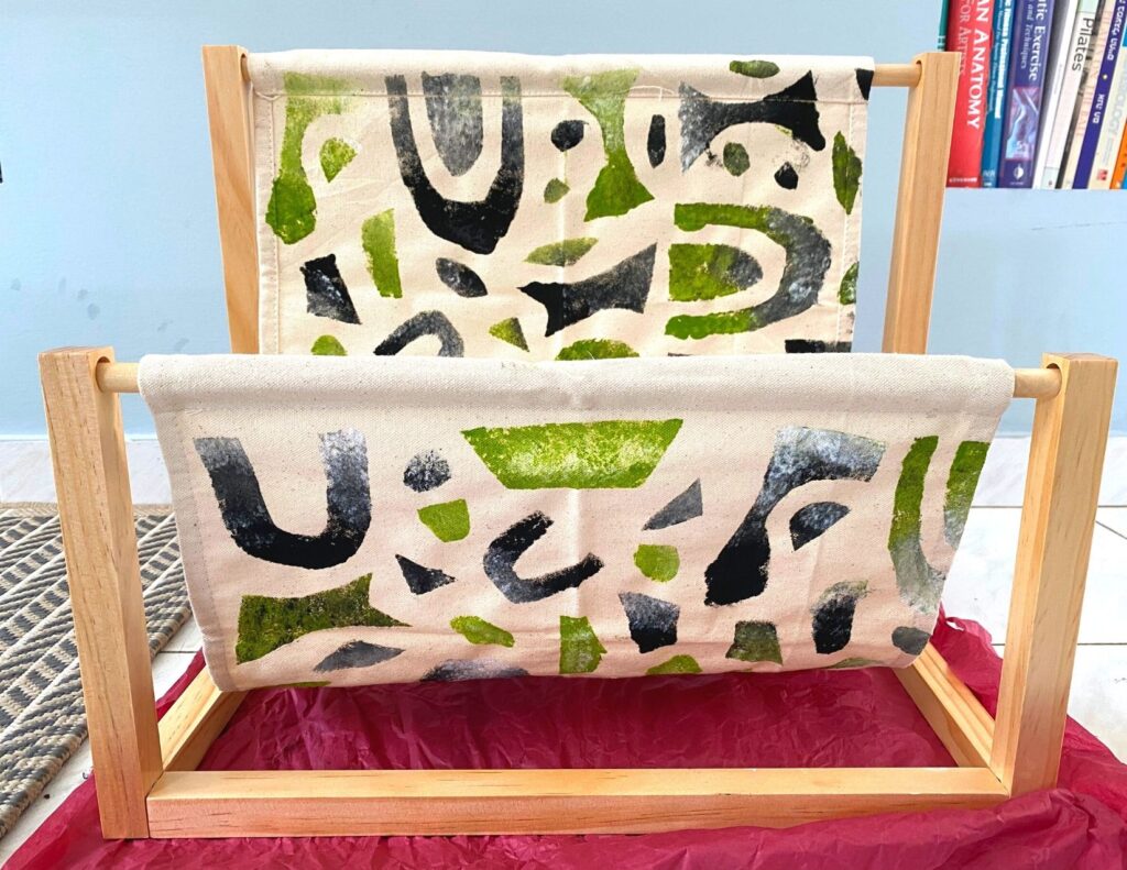 The final product The final product Maker Crate Book Holder