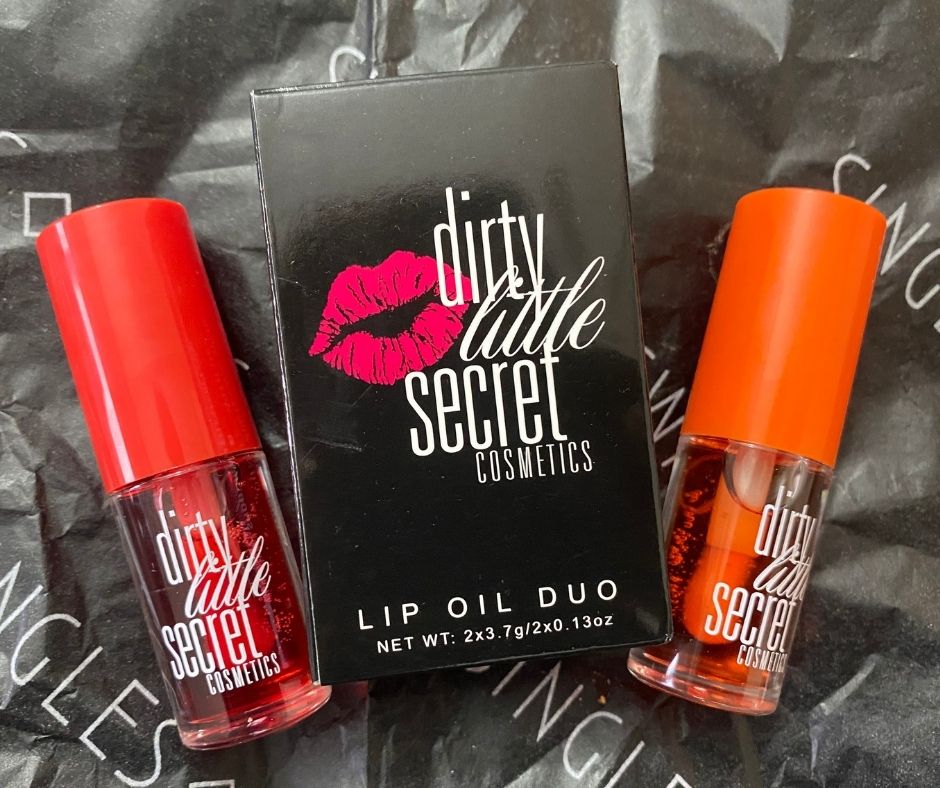 DIRTY LITTLE SECRET COSMETIC - Lip Oil Duo | $28 DIRTY LITTLE SECRET COSMETIC - Lip Oil Duo | $28