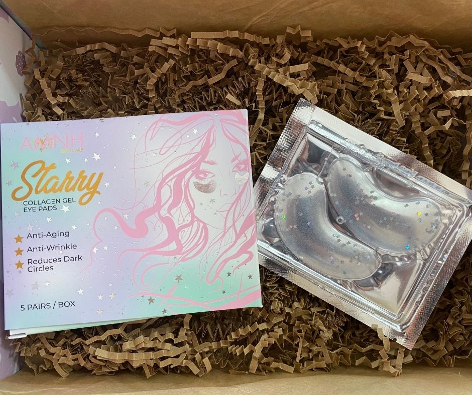 AMINNAH SKINCARE | STARRY COLLAGEN GEL EYE PADS | WWW.AMINNAH.COM | $32 AMINNAH SKINCARE | STARRY COLLAGEN GEL EYE PADS | WWW.AMINNAH.COM | $32