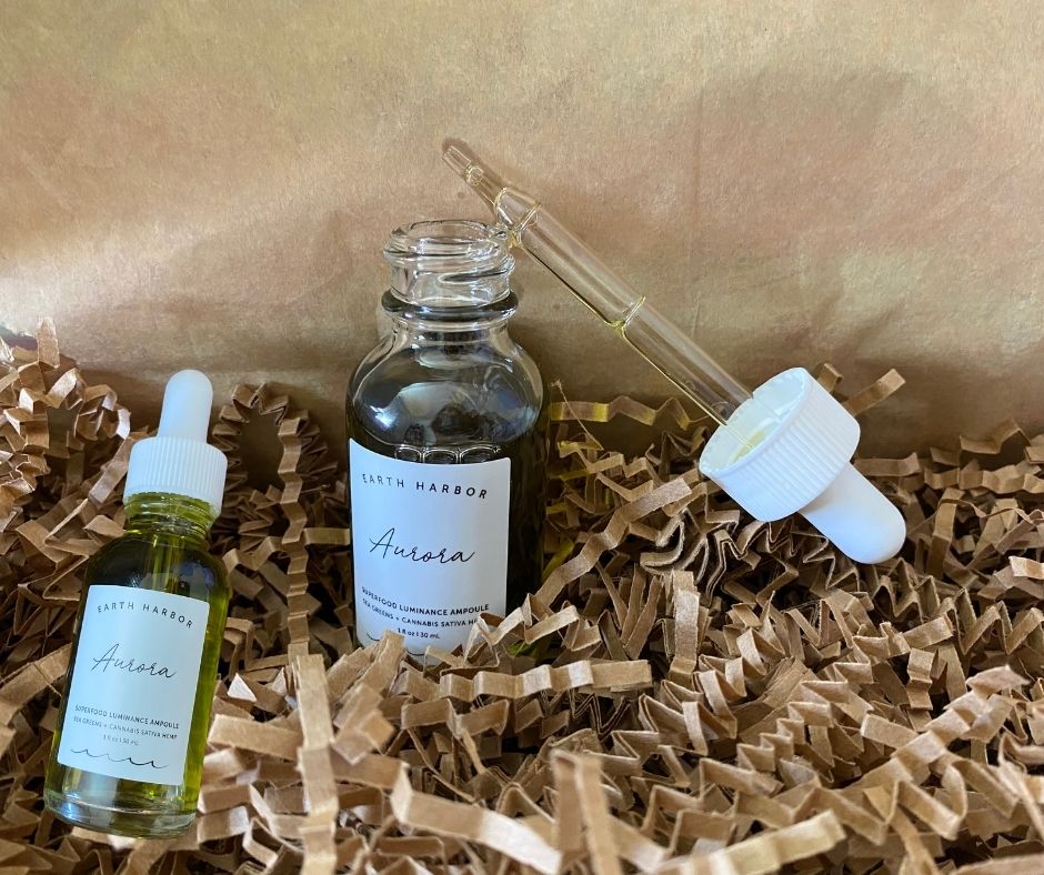 EARTH HARBOR NATURALS | AURORA SUPERFOOD LUMINANCE AMPOULE | WWW.EARTHHARBOR.COM | $32 EARTH HARBOR NATURALS | AURORA SUPERFOOD LUMINANCE AMPOULE | WWW.EARTHHARBOR.COM | $32