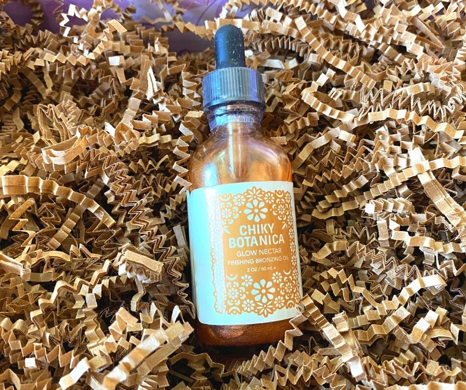 CHIKY BOTANICA | GLOW NECTAR FINISHING BRONZING OIL | WWW.CHIKYBOTANICA.COM | $28 CHIKY BOTANICA | GLOW NECTAR FINISHING BRONZING OIL | WWW.CHIKYBOTANICA.COM | $28