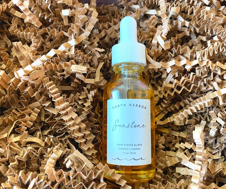 EARTH HARBOR | SUNSTONE HAIR REVIVE ELIXIR | WWW.EARTHHARBOR.COM | $30 EARTH HARBOR | SUNSTONE HAIR REVIVE ELIXIR | WWW.EARTHHARBOR.COM | $30
